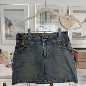 Dolce & Gabbana Denim Mini Skirt